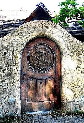 Cobweb Door At Spadena House