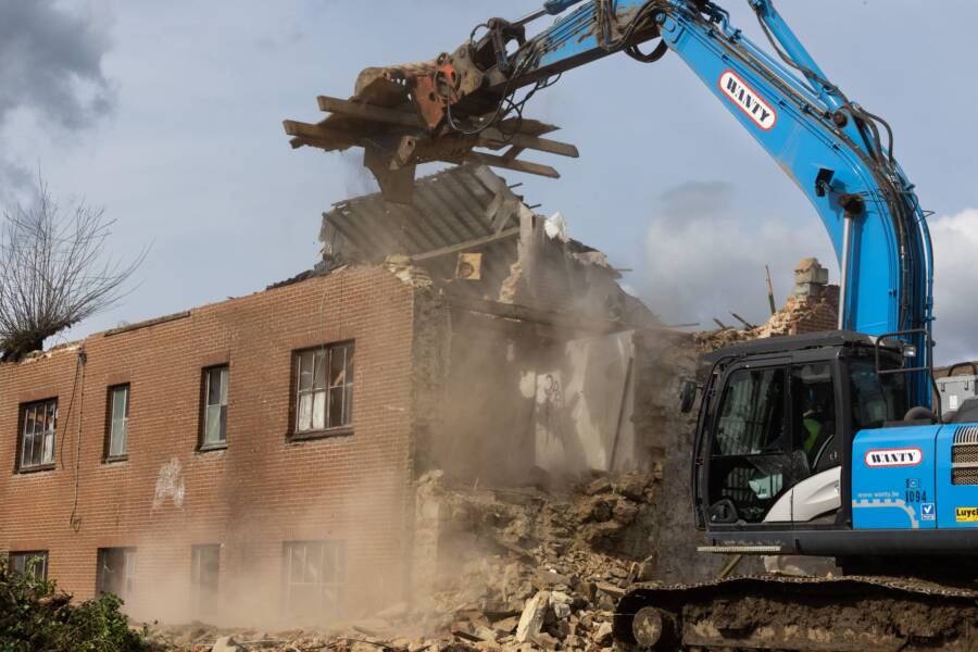 Dutroux House Demolition
