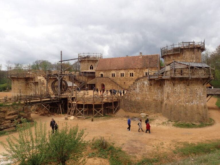 How Guédelon Castle Is Being Built Using Only 13th Century Methods