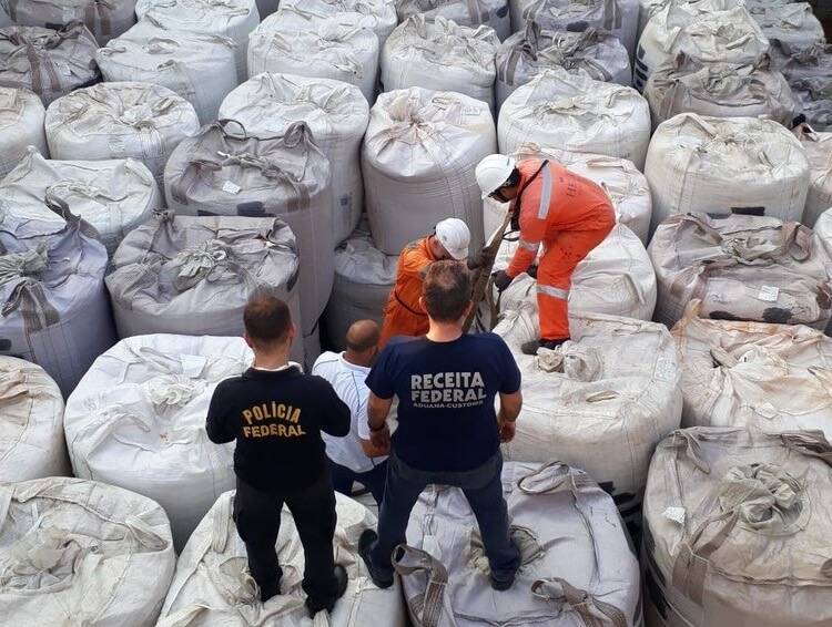Cocaine Bust In Brazil