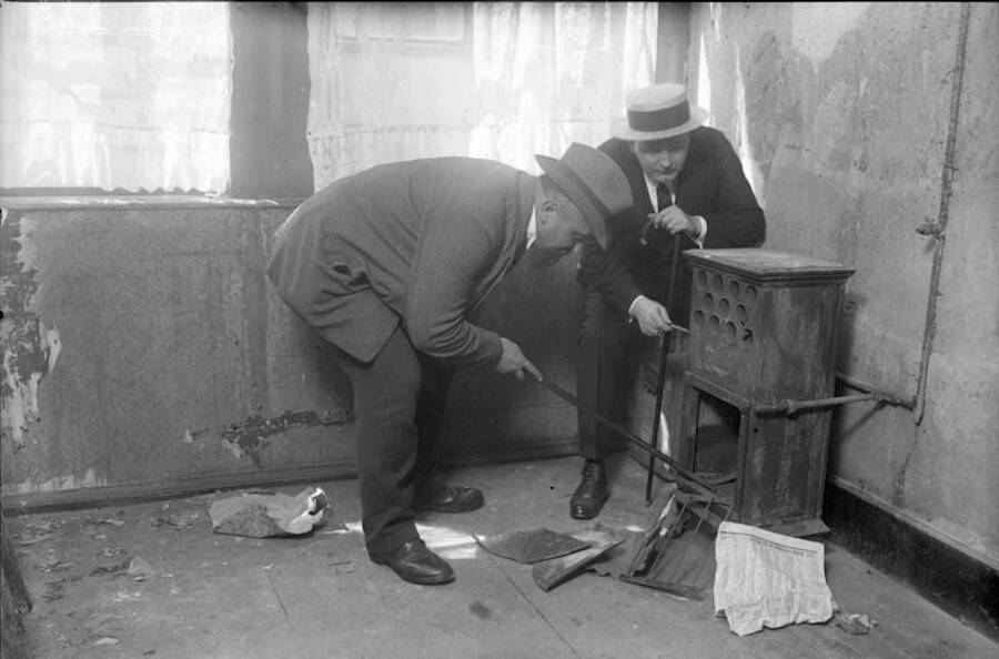 Police Inspecting Fritz Haarmann's Apartment