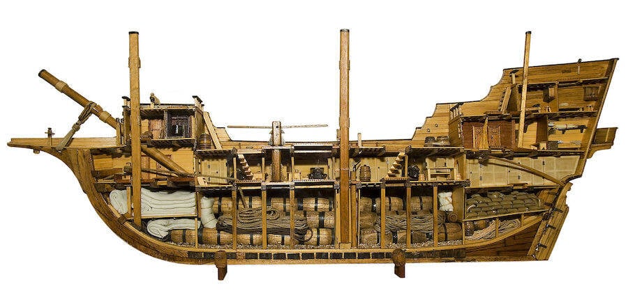 17th Century Merchantman Ship