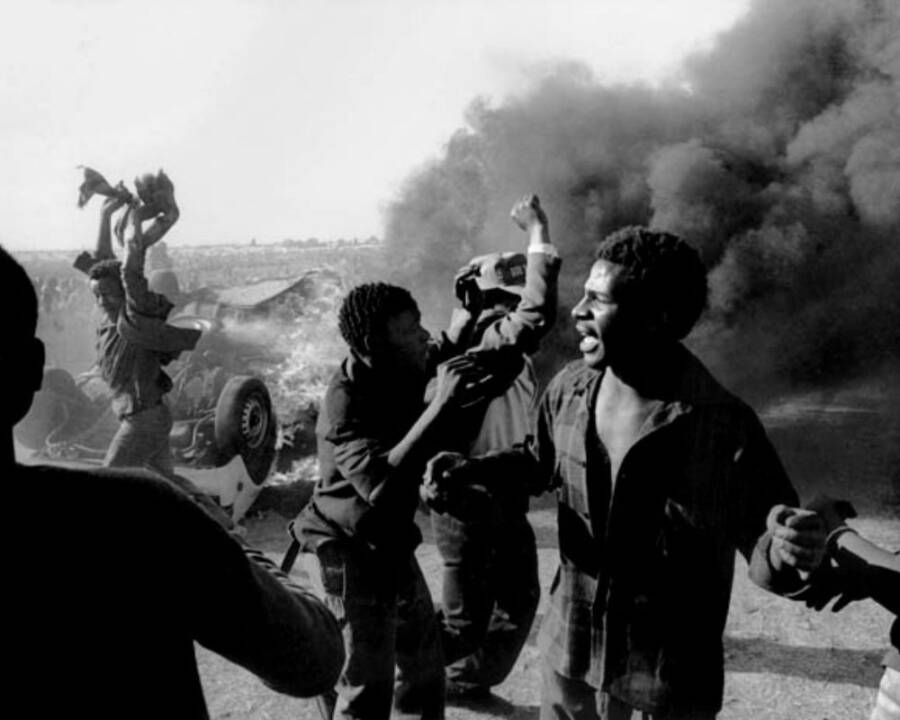 Apartheid Protest