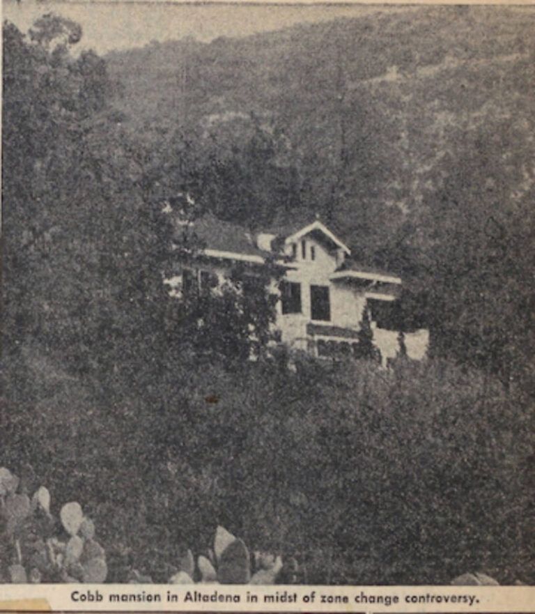 Cobb Estate The 'Haunted Forest' Of Altadena, California