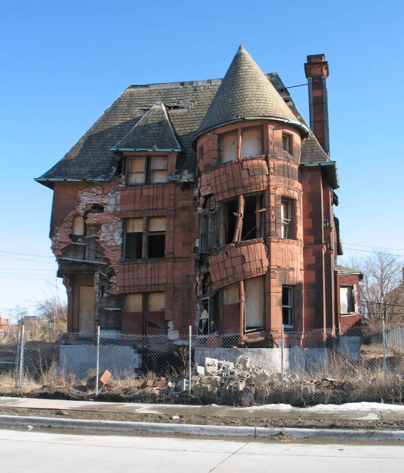 Collapsed House In The Rust Belt