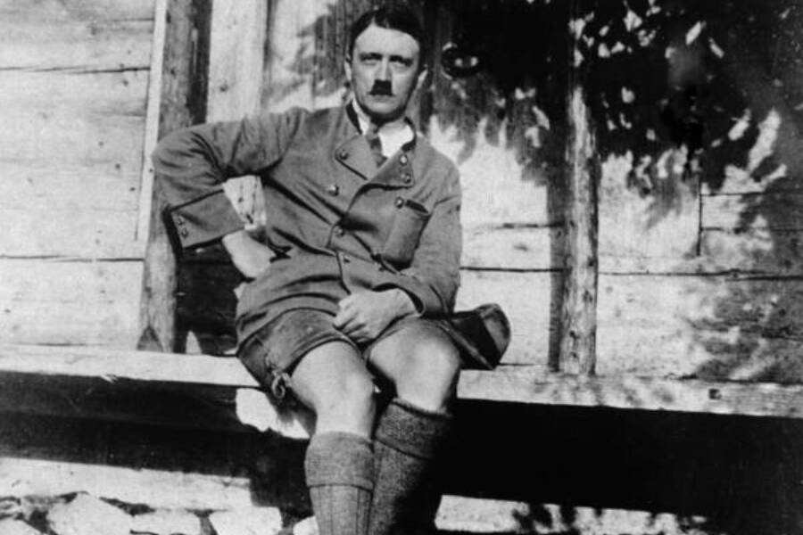 Hitler In Shorts