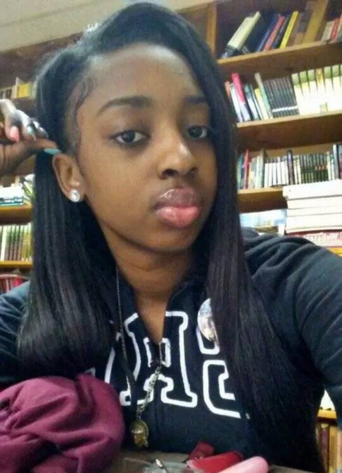 Kenneka Jenkins At The Library