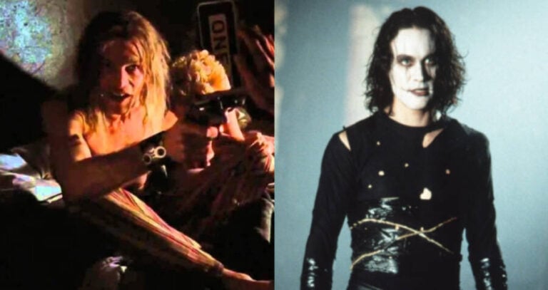 Michael Massee With Lee In The Crow