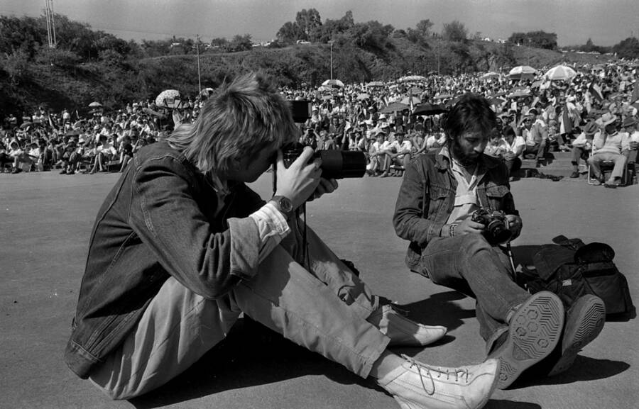 Rebecca Hearfield Photographing Kevin Carter