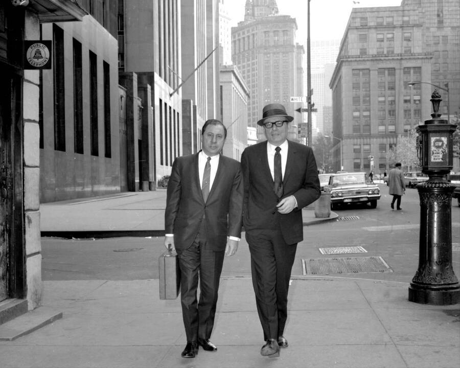 Santo Trafficante And Frank Ragano