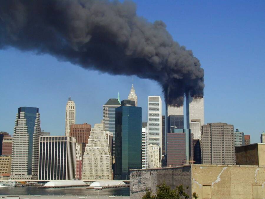 Twin Towers Smoking