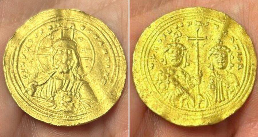 Byzantine Gold Coin Discovered By Metal Detectorist In Norway