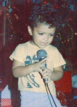 Bruno Mars Christmas Photo