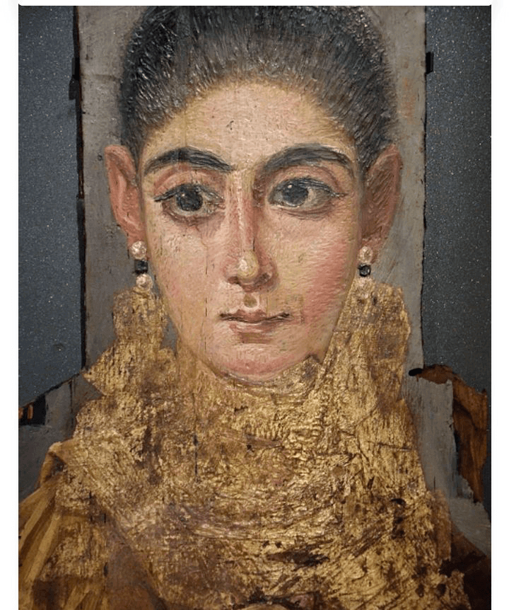 Fayum Mummy Portrait Of An Antinoöpolis Woman
