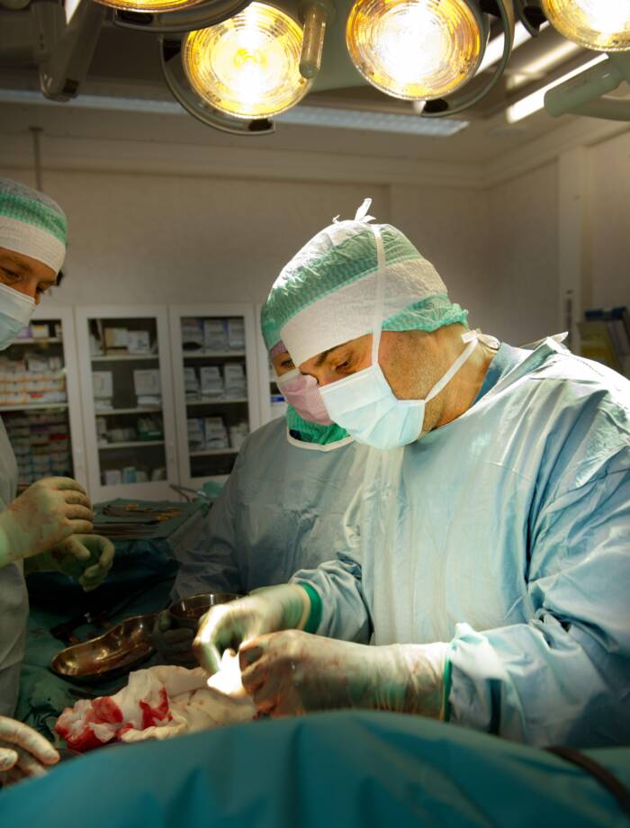 Paolo Macchiarini During An Operation