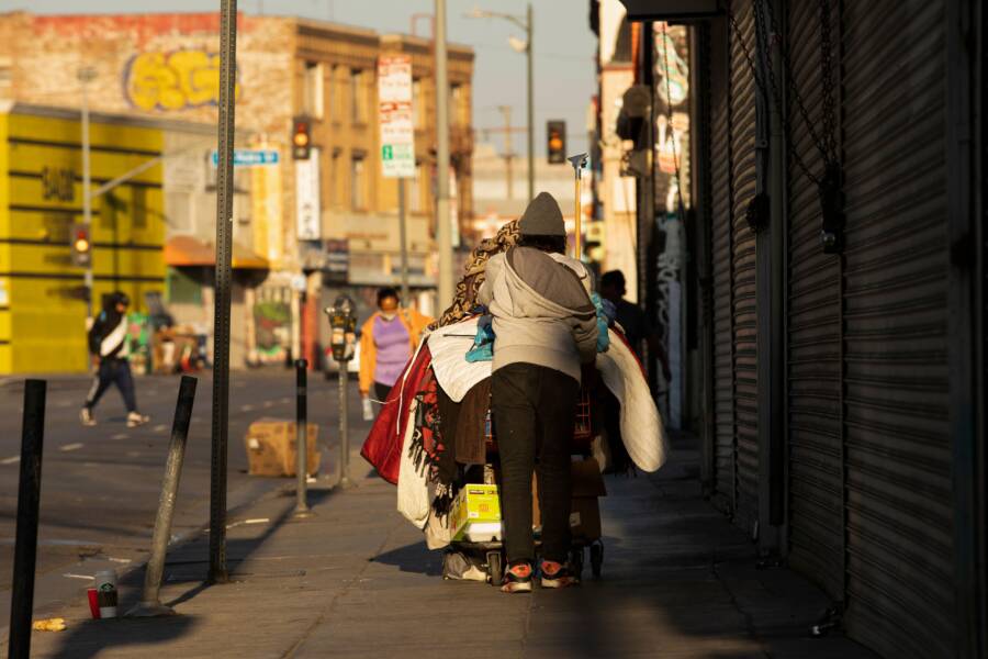 Inside Skid Row, Los Angeles' Neighborhood For The Homeless
