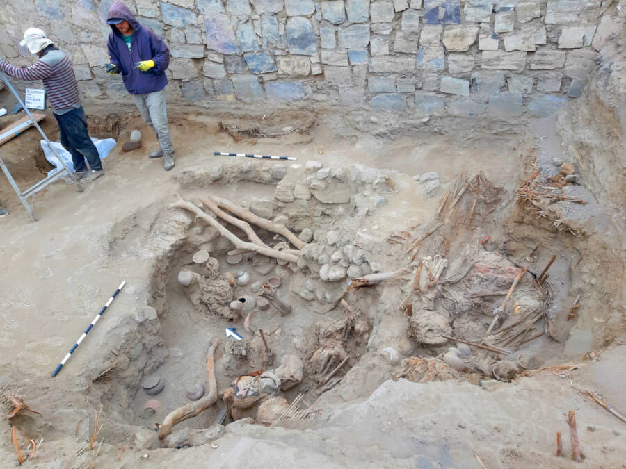 Peruvian Mummy Burial Site