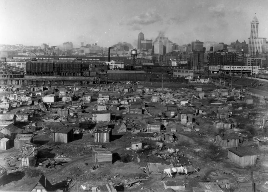 Hoovervilles The Shanty Towns Of The Great Depression   Seattle Hooverville 