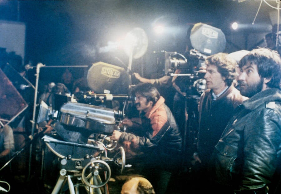 Steven Spielberg And Tobe Hooper