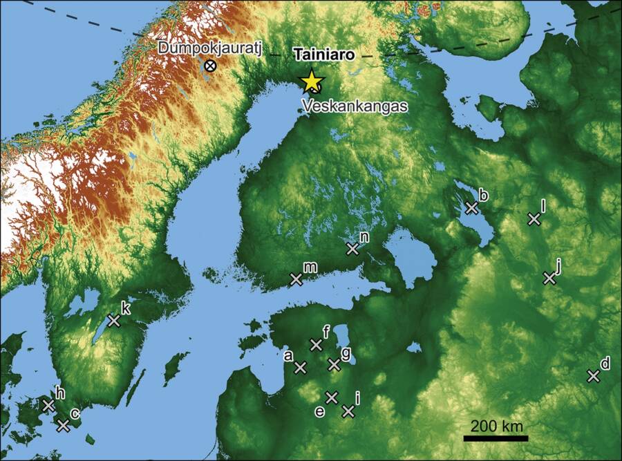 Stone Age Cemeteries In Northern Europe