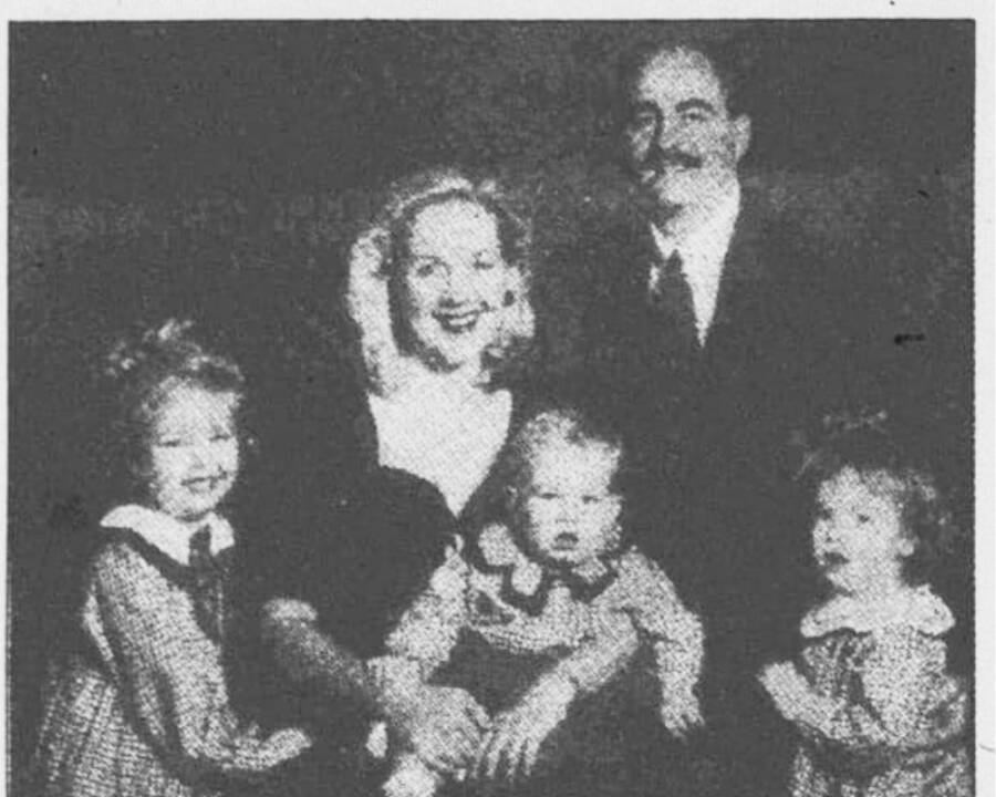 Jesse Anderson With His Family