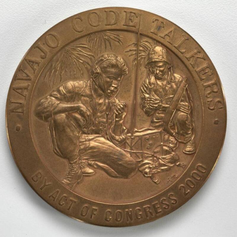 Navajo Code Talker Congressional Gold Medal