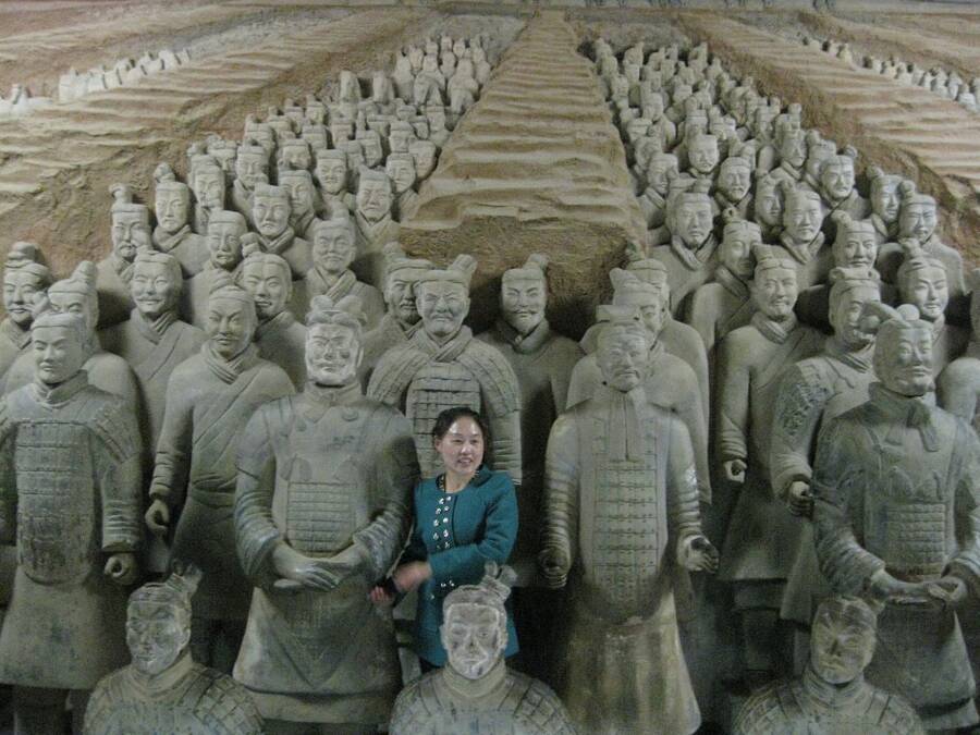 Woman With Terracotta Army