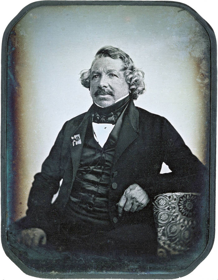 Daguerreotype Of Louis Daguerre