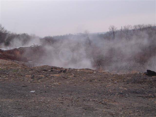 Smoldering Fire In Centralia