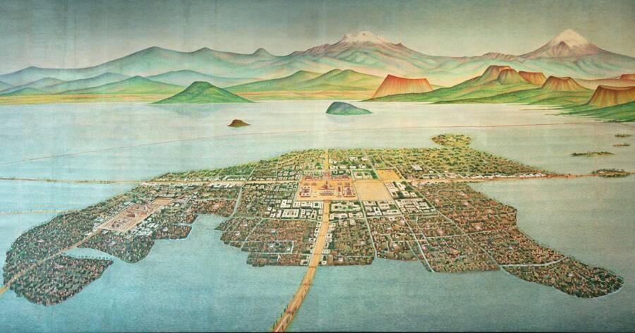 Tenochtitlan Painting