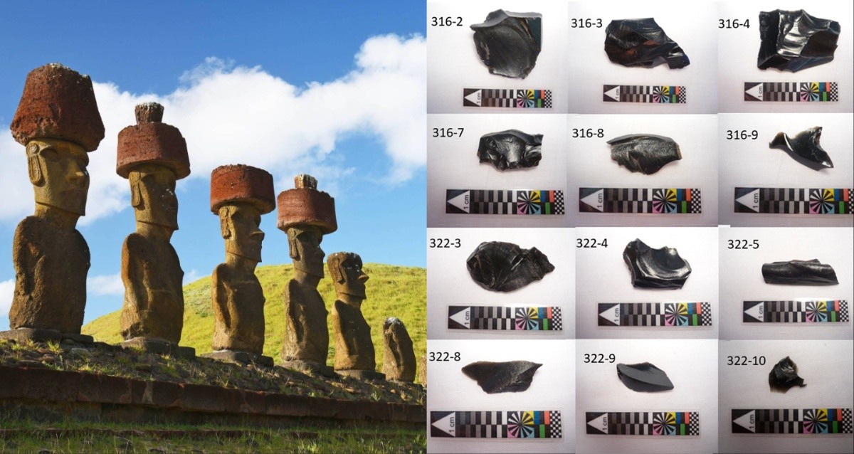 Obsidian Blades Containing Traces Of Food Reveal Easter Island Inhabitants Made Contact With South Americans 1‚000 Years Ago