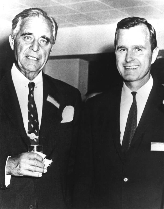 Prescott Bush And George H W Bush