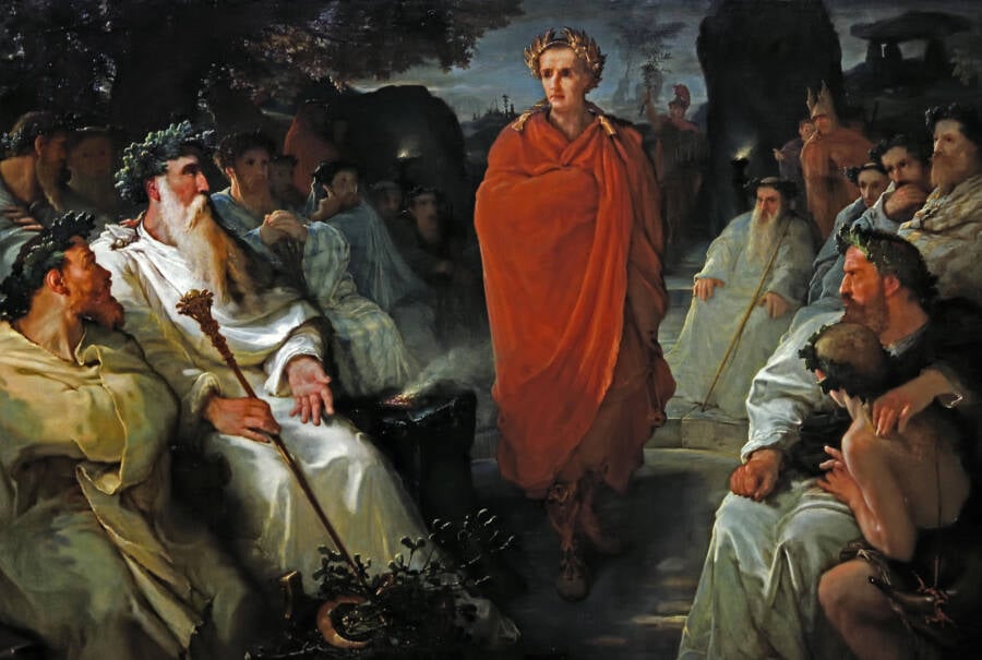 Julius Caesar And The Druids