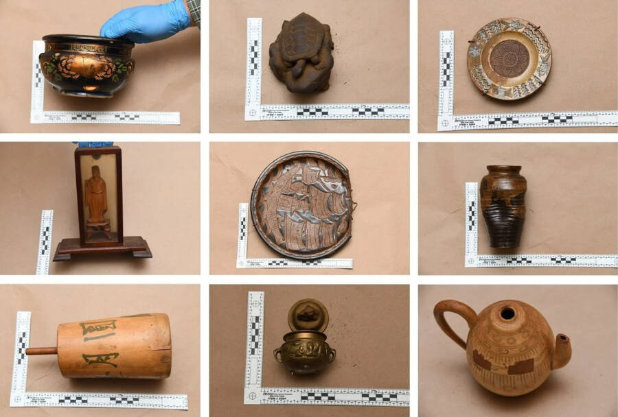 Looted Okinawa Artifacts
