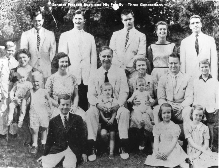 Prescott Bush And His Family