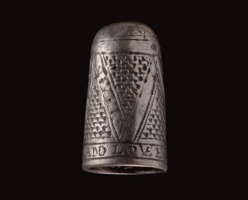 Silver Thimble From Pembrokeshire