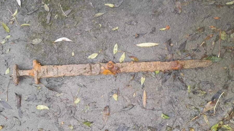 Viking Sword Pulled From The River