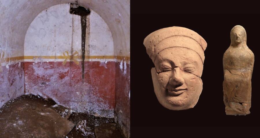 Ancient Tomb Discovered During Sewer Construction In Macedonia 9218