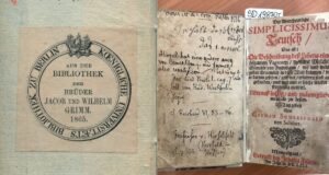 Brothers Grimm Stamp Alongside Lost Book Featured