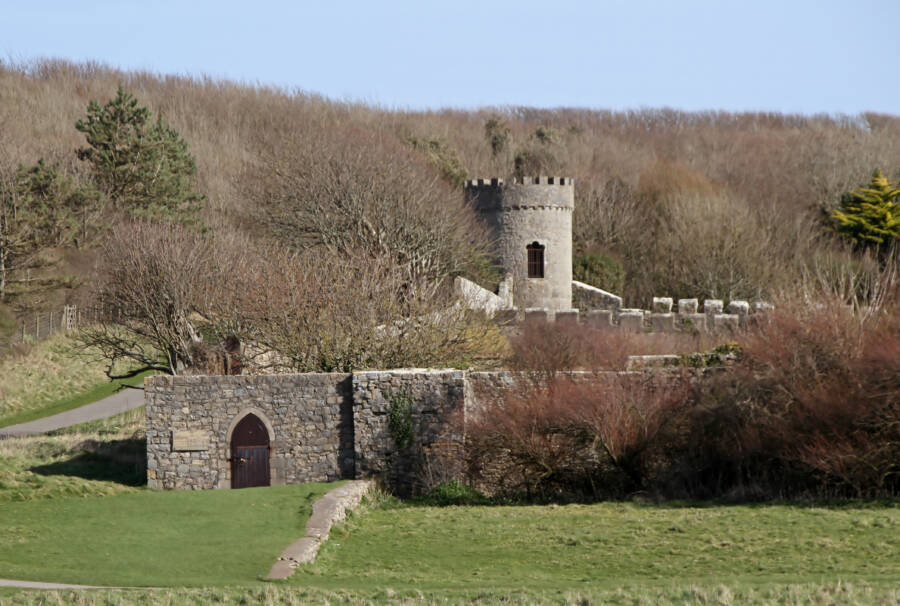 Dunraven Castle Remains