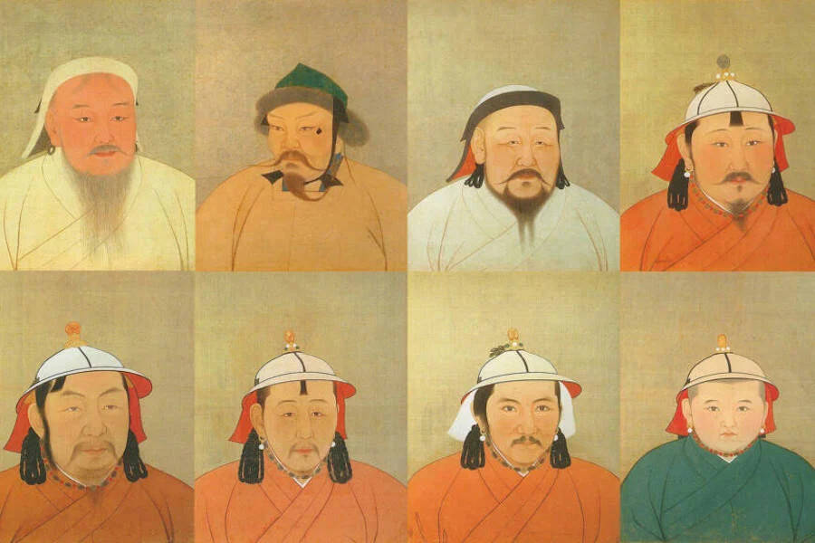 Genghis Khan Descendants And Him