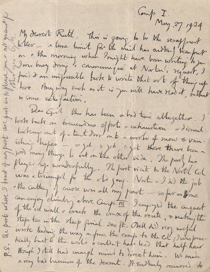 George Mallory Letters