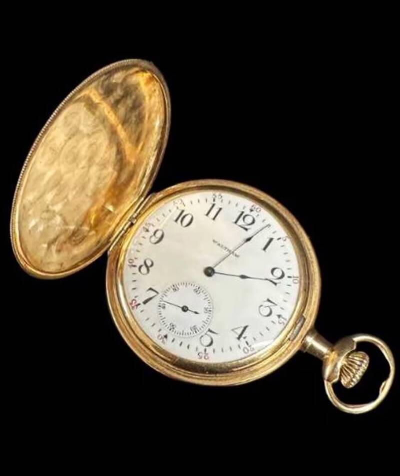 Astor Pocket Watch From The Titanic