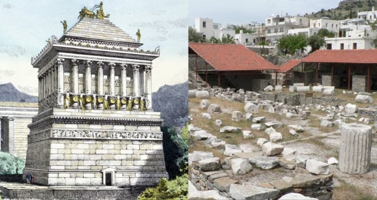 Mausoleum At Halicarnassus Featured