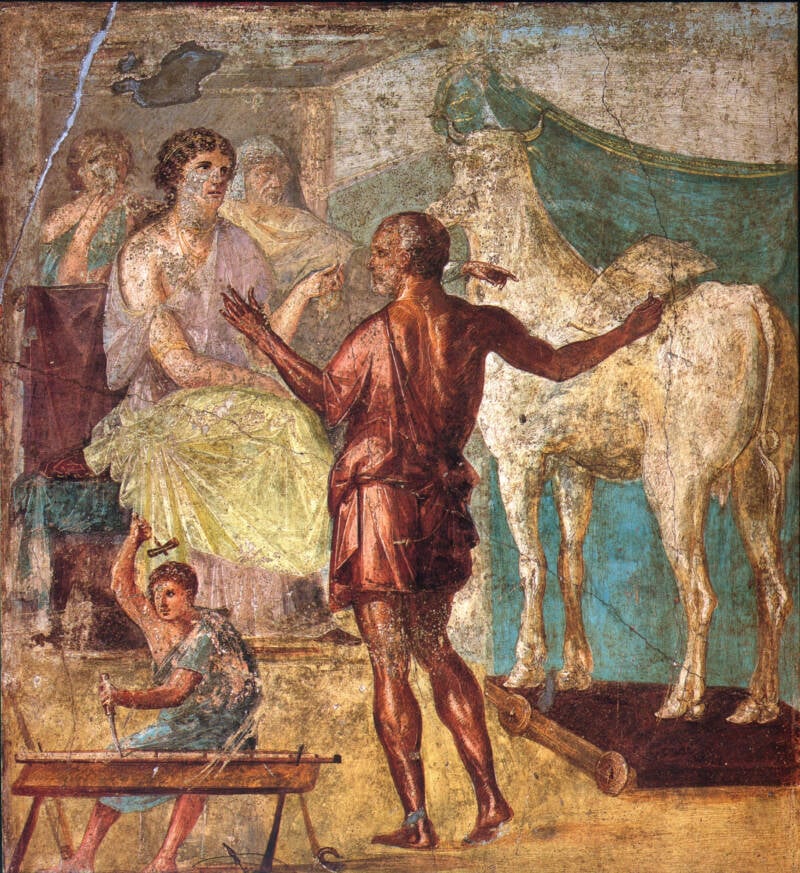 Pasiphae And Daedalus