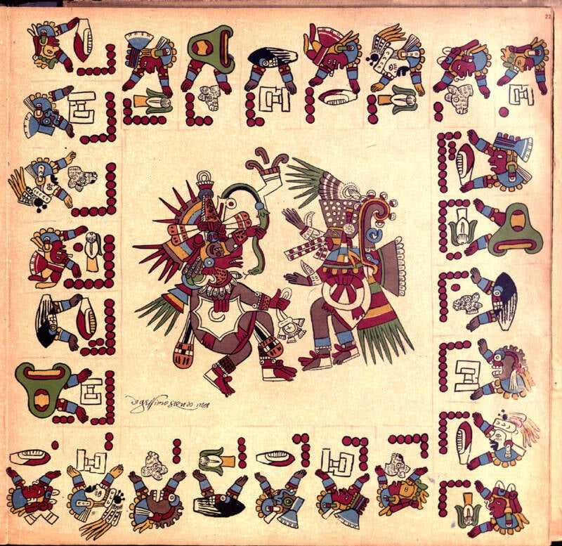 Quetzalcoatl And Tezcatlipoca