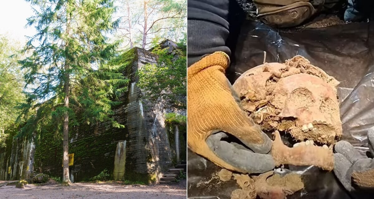 Skeletons With Missing Hands And Feet Discovered Underneath The Home Of Nazi Leader Hermann G&;ouml;ring In Poland