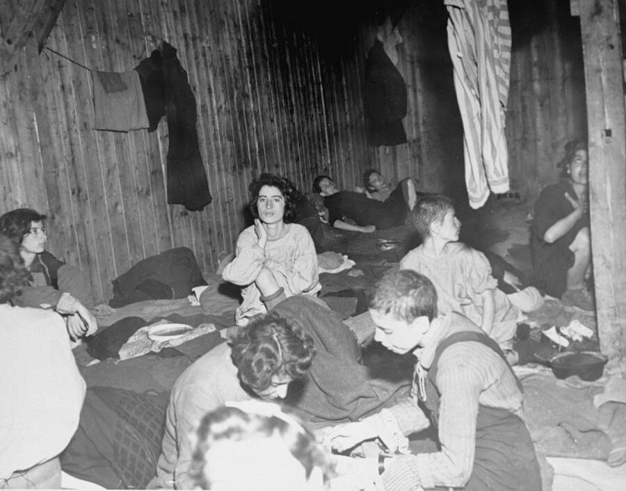 Typhus Victims In Bergen Belsen