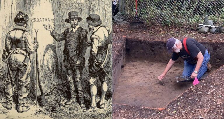 Lost Colony Alongside Dig Site Featured