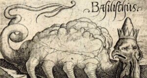 Medieval Basilisk Drawing Featured